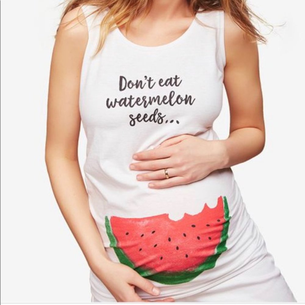 NWT Motherhood Maternity Watermelon Tank Top XS